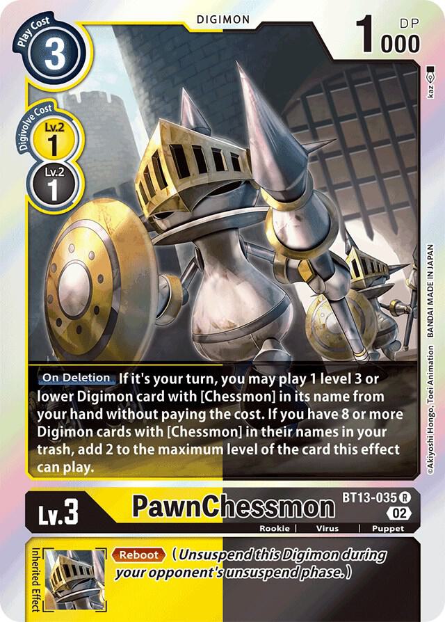 PawnChessmon - BT13-035, Versus Royal Knights BT13-035 R