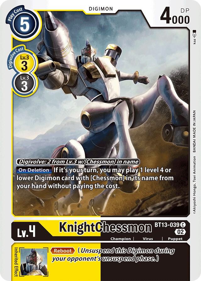 KnightChessmon BT13-039, Versus Royal Knights BT13-039 C