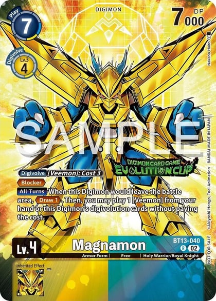 Magnamon - BT13-040 (2024 Evolution Cup), Versus Royal Knights BT13-040 R
