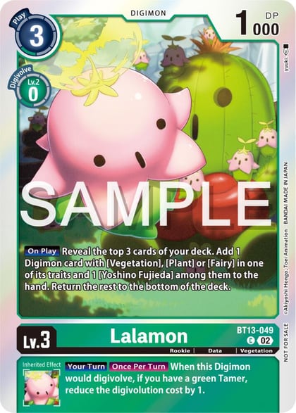 Lalamon (Event Pack 6), Versus Royal Knights BT13-049 C