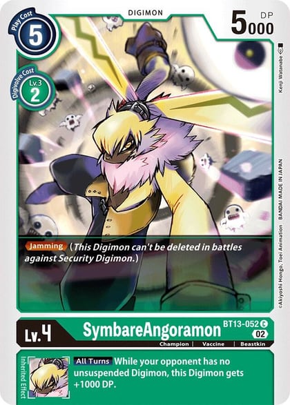 SymbareAngoramon, Versus Royal Knights BT13-052 C