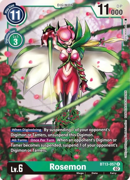 Rosemon, Versus Royal Knights BT13-057 R