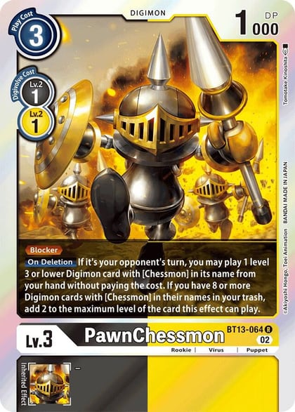 PawnChessmon - BT13-064, Versus Royal Knights BT13-064 R
