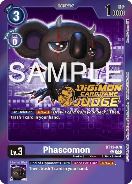Phascomon (Judge Pack 5), Versus Royal Knights BT13-078 C