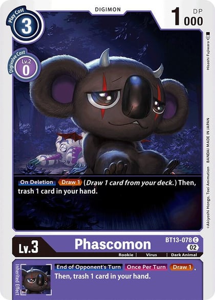 Phascomon, Versus Royal Knights BT13-078 C