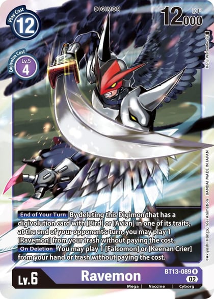 Ravemon, Versus Royal Knights BT13-089 R