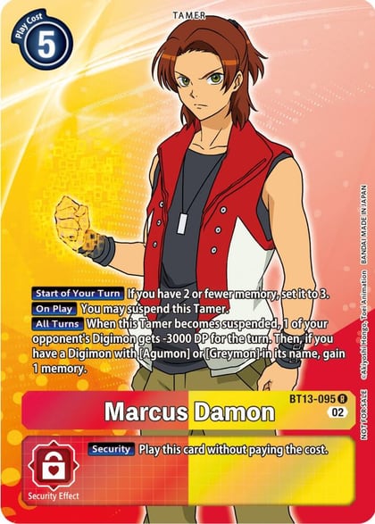 Marcus Damon (Box Topper), Versus Royal Knights BT13-095 R
