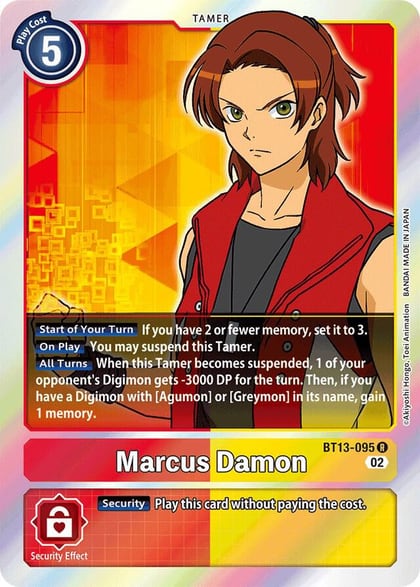 Marcus Damon, Versus Royal Knights BT13-095 R