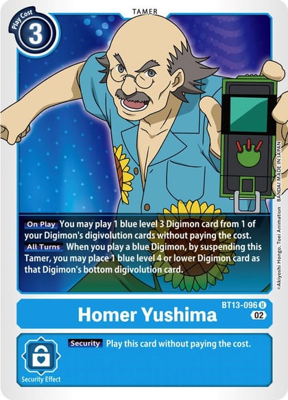 Homer Yushima, Versus Royal Knights BT13-096 U
