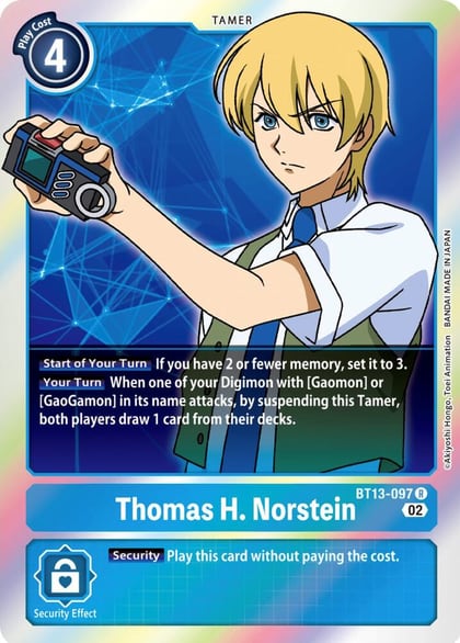 Thomas H. Norstein, Versus Royal Knights BT13-097 R