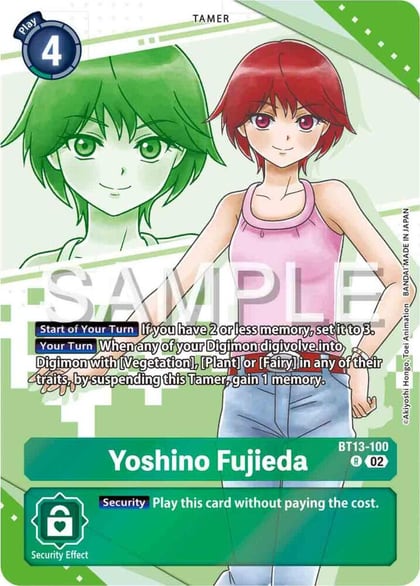 Yoshino Fujieda (Premium Heroines Set), Versus Royal Knights BT13-100 R