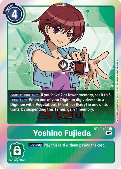 Yoshino Fujieda, Versus Royal Knights BT13-100 R