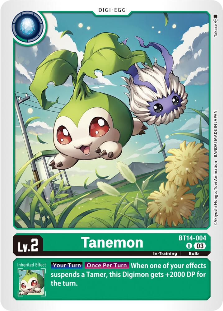 Tanemon, Blast Ace BT14-004 U