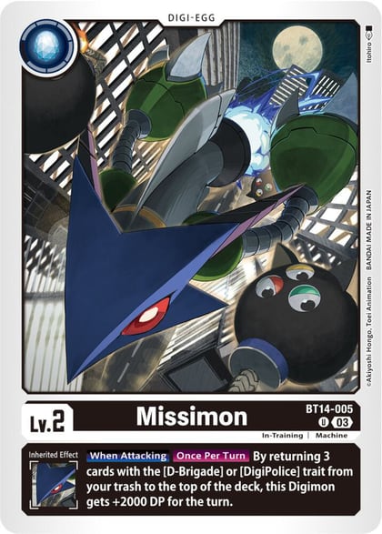 Missimon, Blast Ace BT14-005 U