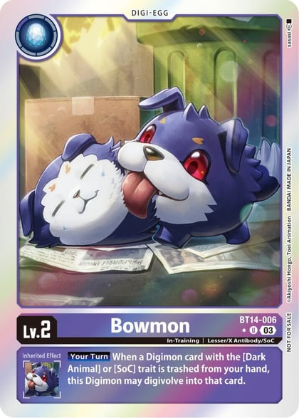 Bowmon (Blast Ace Box Promotion Pack), Blast Ace BT14-006 U