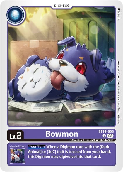 Bowmon, Blast Ace BT14-006 U