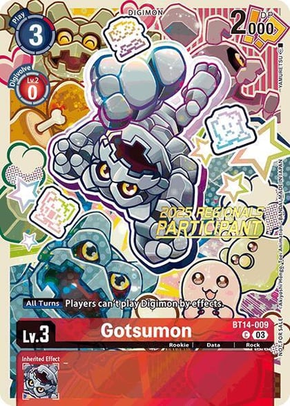 Gotsumon (2025 Regionals Participant), Blast Ace BT14-009 C