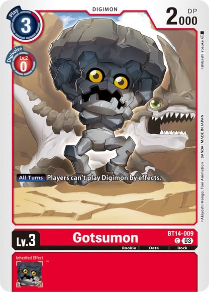 Gotsumon, Blast Ace BT14-009 C