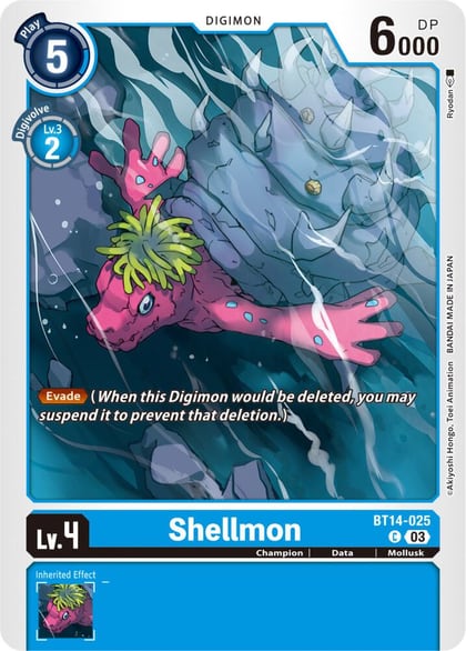 Shellmon, Blast Ace BT14-025 C