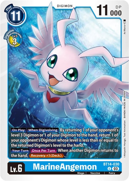 MarineAngemon, Blast Ace BT14-030 U