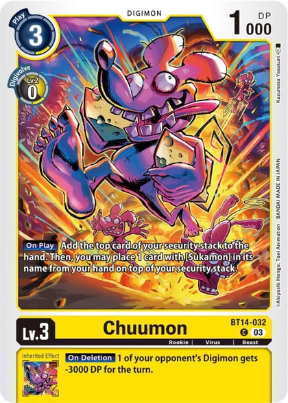 Chuumon, Blast Ace BT14-032 C