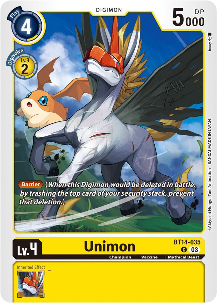 Unimon, Blast Ace BT14-035 C