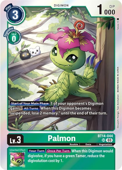 Palmon, Blast Ace BT14-044 SR