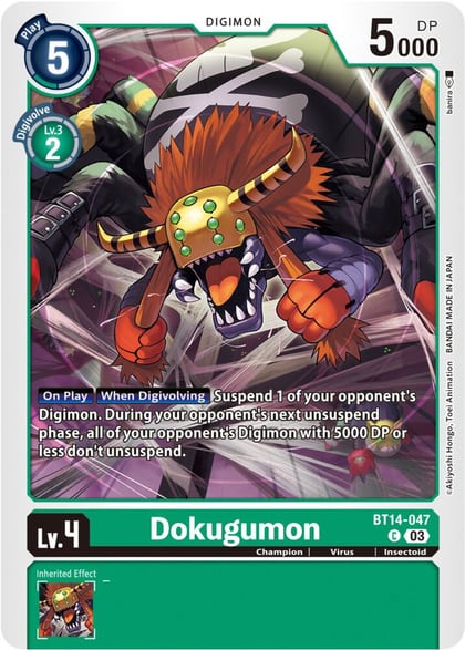 Dokugumon, Blast Ace BT14-047 C