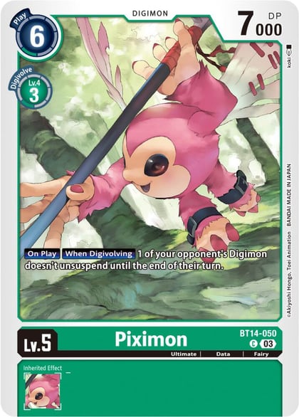 Piximon, Blast Ace BT14-050 C