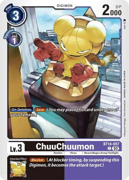 ChuuChuumon, Blast Ace BT14-057 C