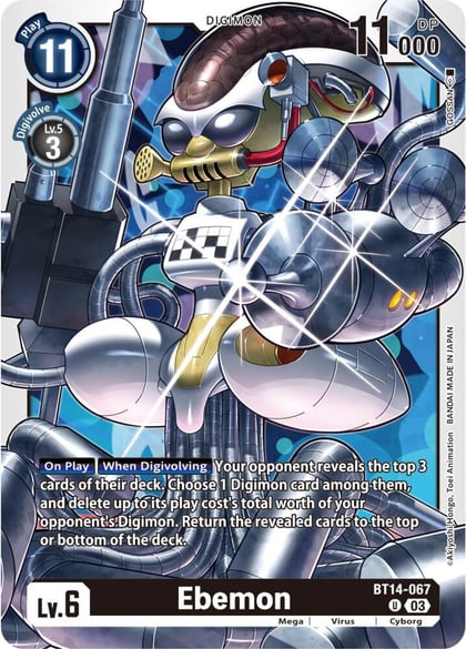 Ebemon, Blast Ace BT14-067 U