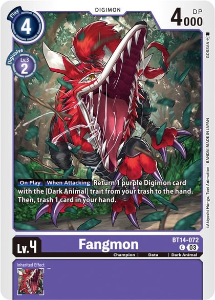 Fangmon, Blast Ace BT14-072 C