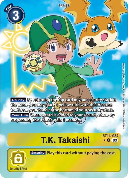 T.K. Takaishi (Alternate Art), Blast Ace BT14-084 R