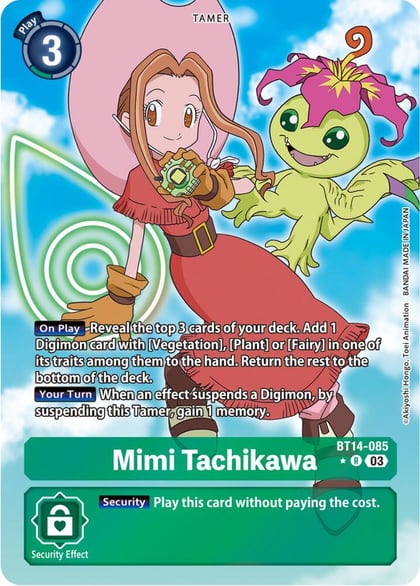 Mimi Tachikawa (Alternate Art), Blast Ace BT14-085 R