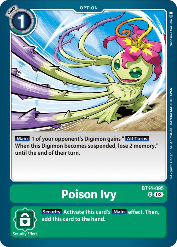 Poison Ivy, Blast Ace BT14-095 C