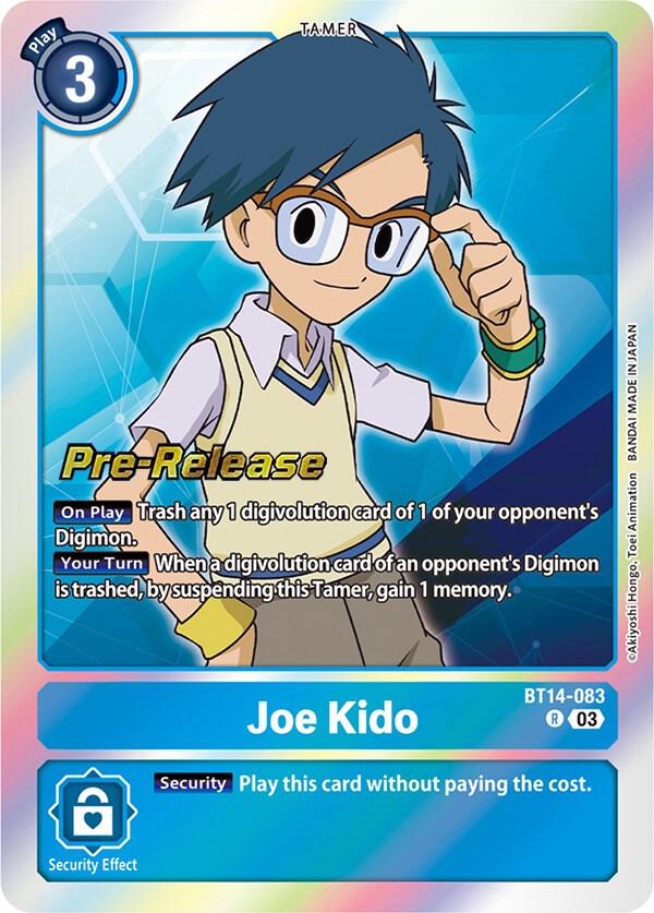 Joe Kido, Blast Ace Pre-Release Cards BT14-083 R