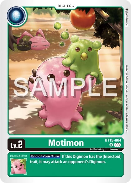 Motimon, Exceed Apocalypse BT15-004 U