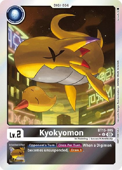 Kyokyomon (Exceed Apocalypse Box Promotion Pack), Exceed Apocalypse BT15-005 U