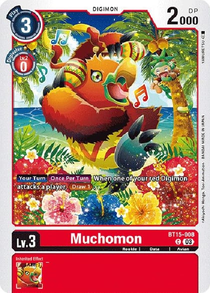 Muchomon, Exceed Apocalypse BT15-008 C