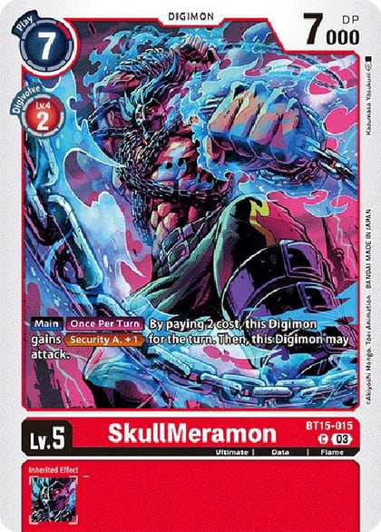 SkullMeramon, Exceed Apocalypse BT15-015 C
