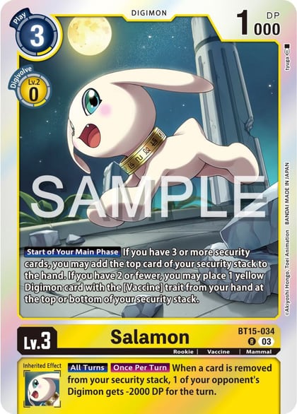Salamon, Exceed Apocalypse BT15-034 R