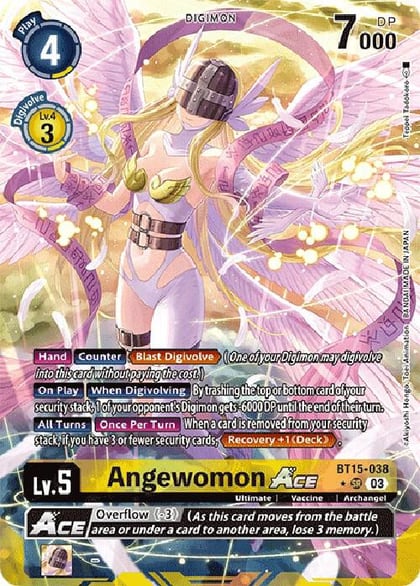 Angewomon ACE (Alternate Art), Exceed Apocalypse BT15-038 SR