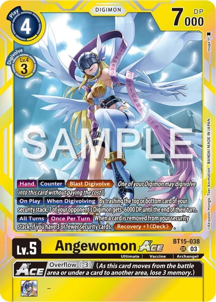 Angewomon ACE, Exceed Apocalypse BT15-038 SR