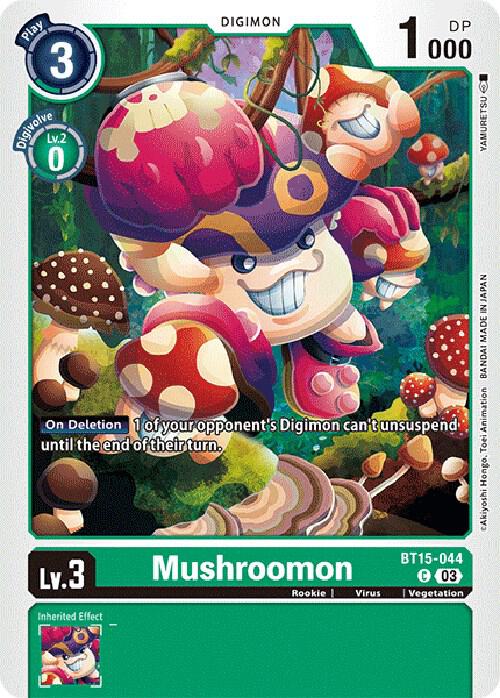 Mushroomon, Exceed Apocalypse BT15-044 C