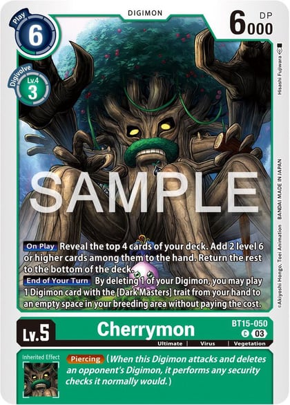 Cherrymon, Exceed Apocalypse BT15-050 C