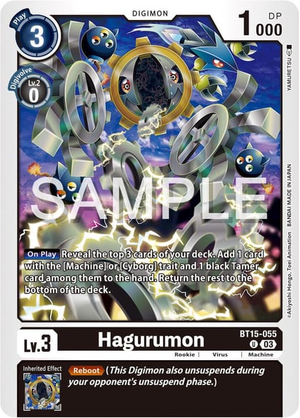 Hagurumon, Exceed Apocalypse BT15-055 U