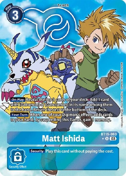 Matt Ishida (Alternate Art), Exceed Apocalypse BT15-083 R