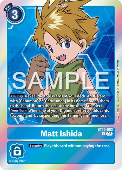 Matt Ishida, Exceed Apocalypse BT15-083 R