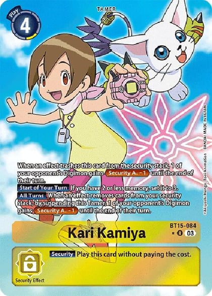 Kari Kamiya (Alternate Art), Exceed Apocalypse BT15-084 R