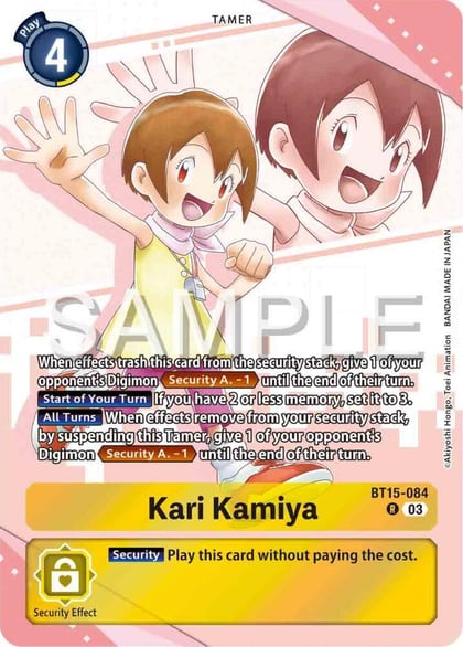 Kari Kamiya (Premium Heroines Set), Exceed Apocalypse BT15-084 R